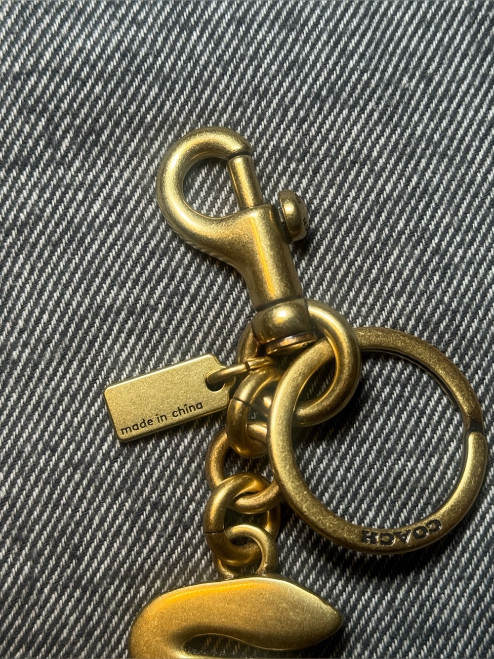 Coach Lunar New Year Snake Charm - Picture 5 of 6